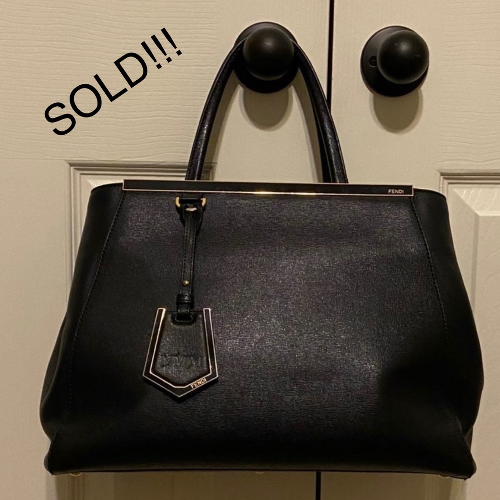 Authentic FENDI 2jours Medium Handbag
